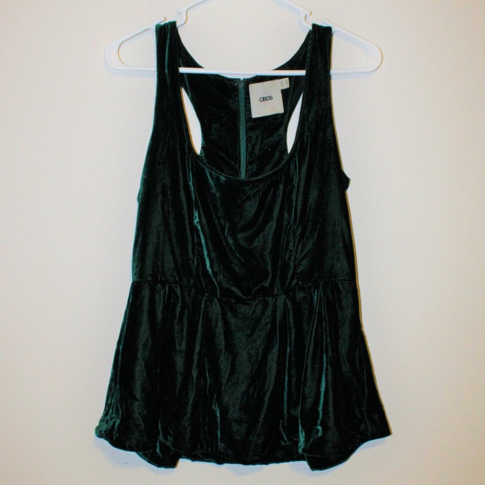 ASOS 90s Velvet Cami Top